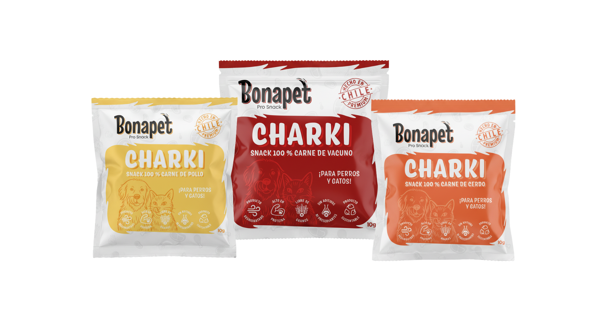 Pack x10 Bonapet 10g
